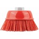 Корщетка-чашка нейлоновая, гайка М14, Профи 100 мм (38798)