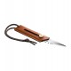 Многоцелевой нож со сменным лезвием WORKS BK1 CAMEL BUSHCRAFT KNIFE с чехлом OLFA OW-BK1L-CL