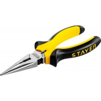 Тонкогубцы 160 мм TOPGrip STAYER 2205-3-16