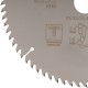 Диск пильный по дереву с тефлоновым покрытием 72Т, CUTOP Profi plus, 255 х 1,8/2,6 х 32/30/25,4/20 мм (75-25572Т)