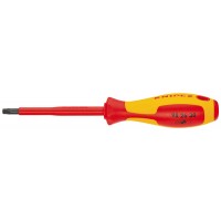 Отвёртка VDE TORX, TX30 x 100 мм, длина 210 мм, диэлектрическая (KN-982630)