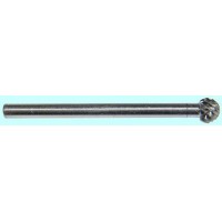 Борфреза тв.спл. сферич.d 4х4х3х40 спиральная насечка (D04 04М03) 