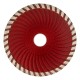 Диск алмазный, отрезной Turbo, 125 х 22.2 мм, сухая резка Matrix Professional (73179)