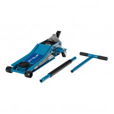 Домкрат гидравлический подкатной 3 т, быстрый подъем, Low profile quick lift, 75-505 мм, профессиональный STELS