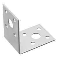 Крепежный уголок 1.7 мм, КU 50 x 50 x 35 мм Сибртех (46401)