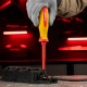 Отвертка Insulated, PH2 x 100 мм, CrMo, до 1000 В, двухкомпонентная рукоятка Matrix Professional