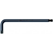 Г-образный ключ TX 30 x 122 мм с шаром TORX BlackLaser серия 967 PKL Wera WE-024208