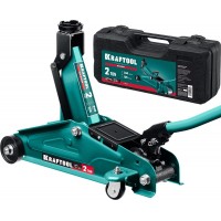 Домкрат подкатной 2 т, 135 - 340 мм для легковых а/м в кейсе STARK KRAFTOOL 43453-2-K