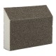 Губка для шлифования, 120 х 90 х 25 мм, трапеция, мягкая, P 100 Matrix (75730)