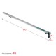 Направляющая шина CG-150, 1530 мм, зажимная KRAFTOOL 32235-1.5