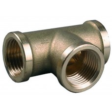 Тройник внутренняя резьба 3/4, латунь GENERAL FITTINGS 51055-3/4