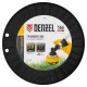 Леска для триммера двухкомпонентная звезда, 3,0мм х 166м, на DIN катушке EXTRA CORD Denzel (96843)