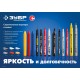 Маркер-краска МК-400 желтый, 2-4 мм ЗУБР 06325-5