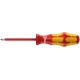 Отвёртка диэлектрическая крестовая PH 0 x 80 мм VDE серия 162 i PH Wera WE-006150