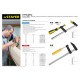 Струбцина F усиленная Professional Hercules-F STAYER HF-80/12 120x1000 мм 32095-120-1000  