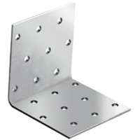 Крепежный уголок равносторонний KUR 60 х 60 х 60 х 2 (30053)