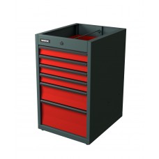 Тумба с 6-ю ящиками красный RUNTEC TI6-7016-3020