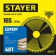 Диск пильный по дереву Expert, 165 x 20/16 мм, 40T, точный рез STAYER 3682-165-20-40_z01