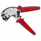 Пресс-клещи для контактных гильз DIN 46228 1+4, обжим: трапециевидный, поворот 360°, 0.14-10.0 мм?, доступ с 2х сторон, длина 200 мм Twistor T KN-975319