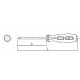 Отвертка Torx Т20*100 мм (общ.215мм) искробезопасный сплав AlCu 264A-1006, HORTZ