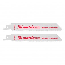 Полотна универсальные для сабельной пилы S922VF, 125/1.8-2.5 мм, Bimetal, 2 шт, Pro Matrix