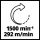 Станок шлифовальный Einhell TC-US 380, 380Вт, круг 150мм(шкурка), лента 100х914мм,стол,угл.упор (4419257)