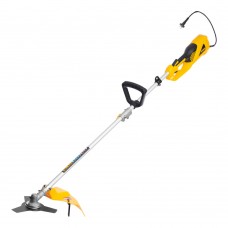 Триммер электрический TE-1200, 1200 Вт, 380 мм, катушка + диск, разборная штанга Denzel (96611)