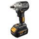 Гайковерт ударный аккумуляторный RUNTEC PRO 1/2, 20В, 2*4Ач, 500Нм, RUNTEC, RT-IW500