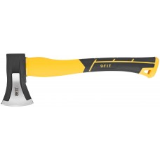 Топор-колун ушастый кованый, фиберглассовая ручка 1000 гр.