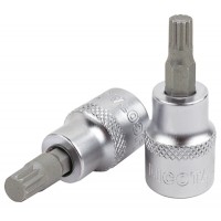 Головка торцевая с вставкой spline M14 L=55 мм 1/2