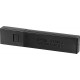 Черные сегментированные лезвия EXCEL BLACK 18 мм, 10 шт, в пластиковом кейсе + блистер, особо острые OLFA OL-LBB-10B