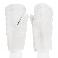 Рукавицы х/б двунитка, наладон двунитка, 1 размер Сибртех (68124)