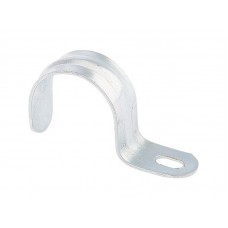 Скоба металлическая однолапковая, 16 мм, 100 шт Сибртех (48179)