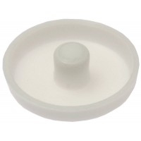 Заглушка под рамный дюбель цвет белый, 25 шт ЗУБР 4-308136-3