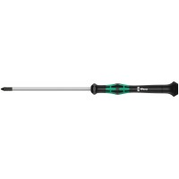 Отвёртка крестовая прецизионная PH 00 x 40 мм Kraftform Micro серия 2050 PH Wera WE-118019