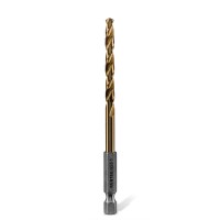 Сверло по металлу Runtec HSS-TiN 5 x 106мм HEX 1/4