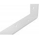 Уголок-кронштейн усиленный белый 150х125 мм (66101)