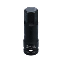 Головка торцевая ударная HEX 19 мм, 1/2