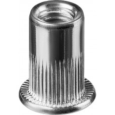 Резьбовые заклепки стальные с насечками Nut-S, М3, 1500 шт KRAFTOOL 311707-03