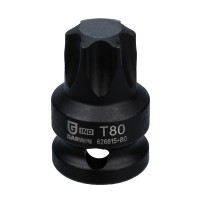 Головка торцевая ударная TORX T80, 1/2
