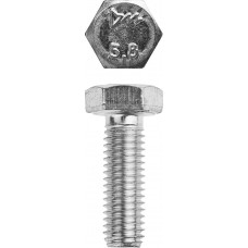 Болт M8 x 30 мм, кл. пр. 5.8, цинк, 5 кг, ГОСТ 7798-70 ЗУБР 303080-08-030