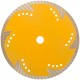 Диск отрезной алмазный, сегментный с защитными секторами CUTOP Profi Plus, 230 x 3.0 x 8.3 x 22.2 мм (67-416)