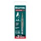 KRAFTOOL STEP POINT, d 4.2 х 83 мм, сверло по металлу для винтовёртов и шуруповертов IMPACT READY (29653-4.2)