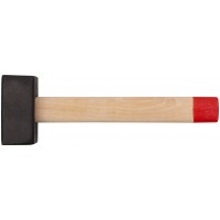 Кувалда кованая в сборе, деревянная ручка 4 кг