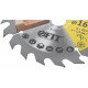 Диск пильный для циркулярных пил по дереву 160 х 20/16 х 20T (37727)