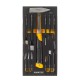 RUNTEC RT-HT313STD-7G Тележка инструментальная 7 полочная Standart серая с комплектом инструмента, 313 предметов (RT-HT313STD-7G)