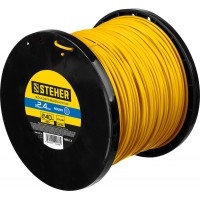 Леска для триммера КРУГ STEHER 2.4 мм 240 м 75005-2.4  