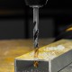 Сверло спиральное по металлу 8,5 x 117мм, Р6М5, Golden Tip, многогранная заточка Denzel (718283)