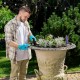Набор садового инструмента с секатором, пластиковые рукоятки, 3 предмета, Standard, Palisad (62904)