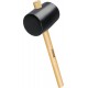 Киянка резиновая чёрная 1100 г STAYER 20505-100